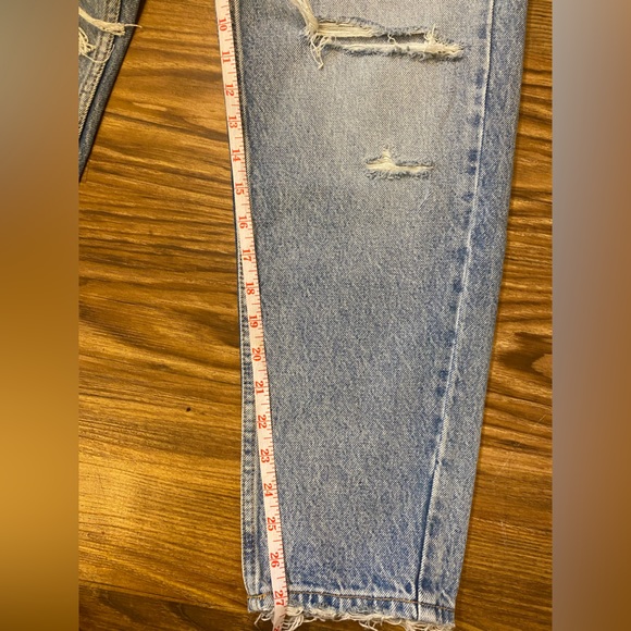 Zara Distressed Relaxed Jeans size 8 NWOT - Picture 12 of 12